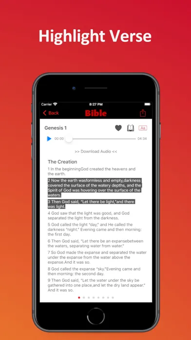 King James Version Bible Audio应用截图