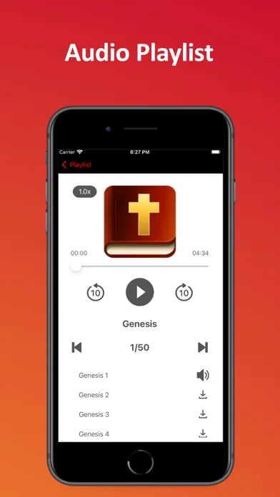 King James Version Bible Audio应用截图