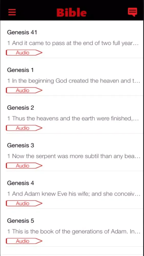 ภาพหน้าจอของ The Holy Bible - KJV
