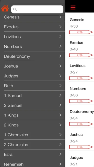 Tangkapan layar World English Bible Audio