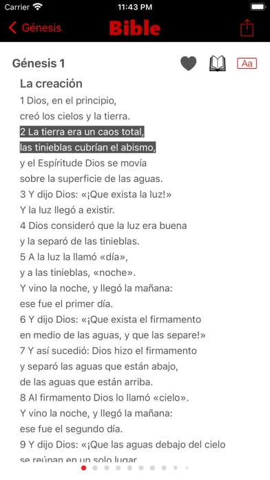 Ảnh chụp màn hình của Biblia NVI