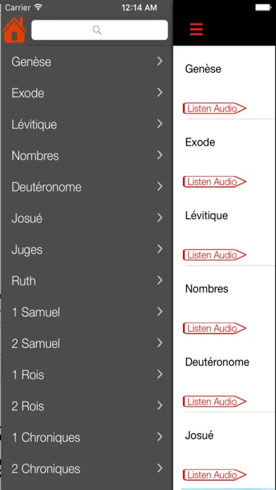 Captures d'écran de Bible Catholique Crampon (Audio)