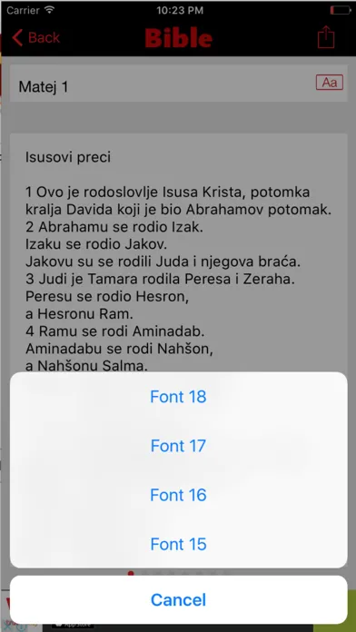 Biblija Hrvatski Ekran Görüntüleri