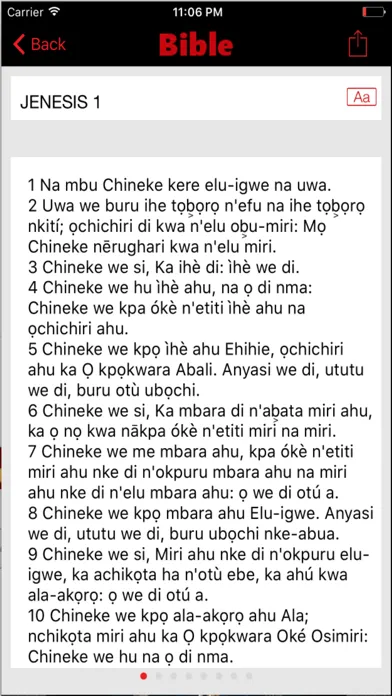Nigeria Igbo Bible Screenshots