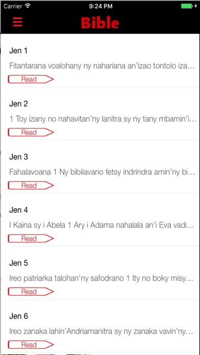 Baiboly Malagasy سکرین شاٹس