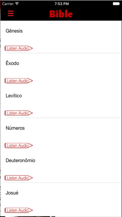 Screenshot di Nova Versão Internacional Bíblia (Audio)
