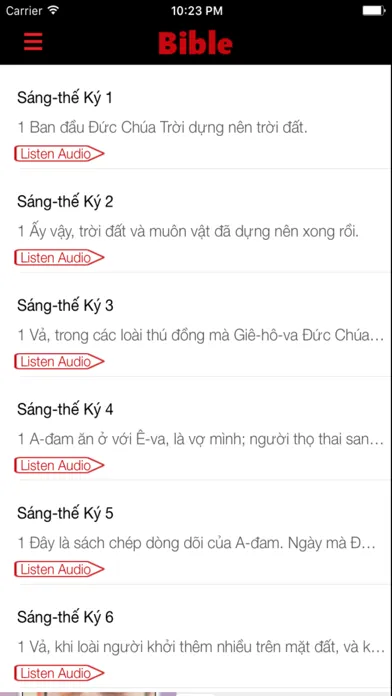 Vietnamese Bible (Audio) Screenshots
