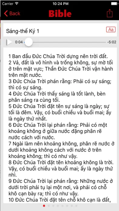 Vietnamese Bible (Audio) Screenshots