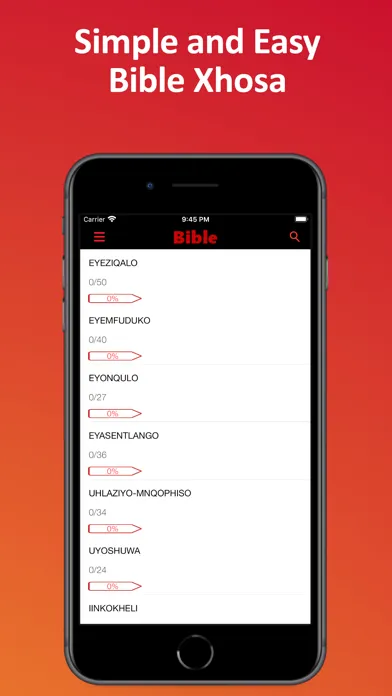 Capturas de pantalla de Bible Xhosa