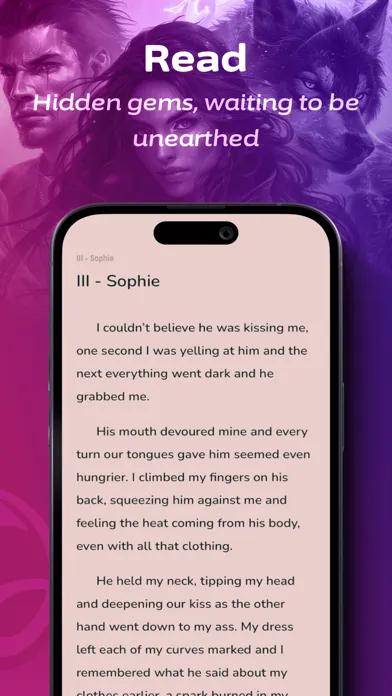 Capturas de tela do BingeCherry-Meet Novels Here