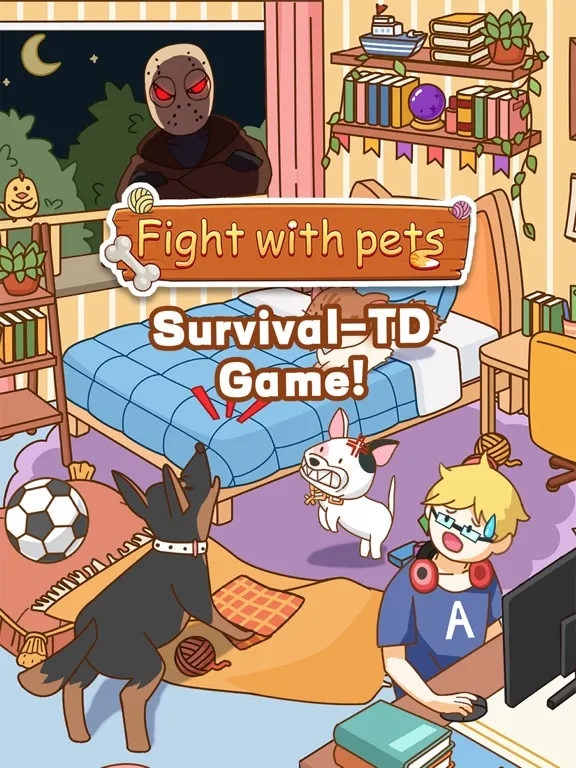 Fight With Pets iPad  स्क्रीनशॉट