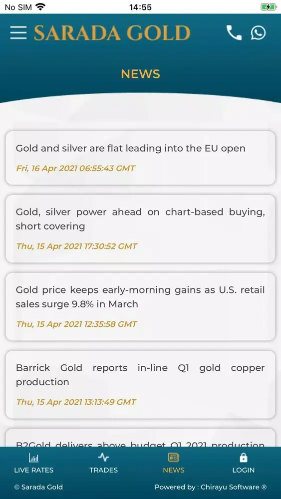 Captures d'écran de BMR-Sarada Gold