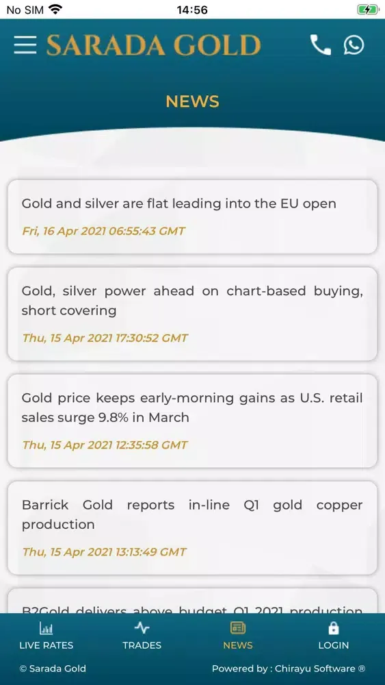 Captures d'écran de BMR-Sarada Gold