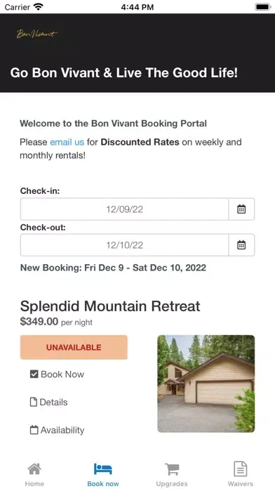 Tangkapan layar Bon Vivant Properties