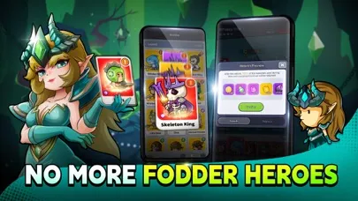 Mini Heroes: Magic Throne 스크린샷