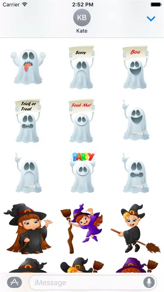 Halloween Stickers 2 Screenshots