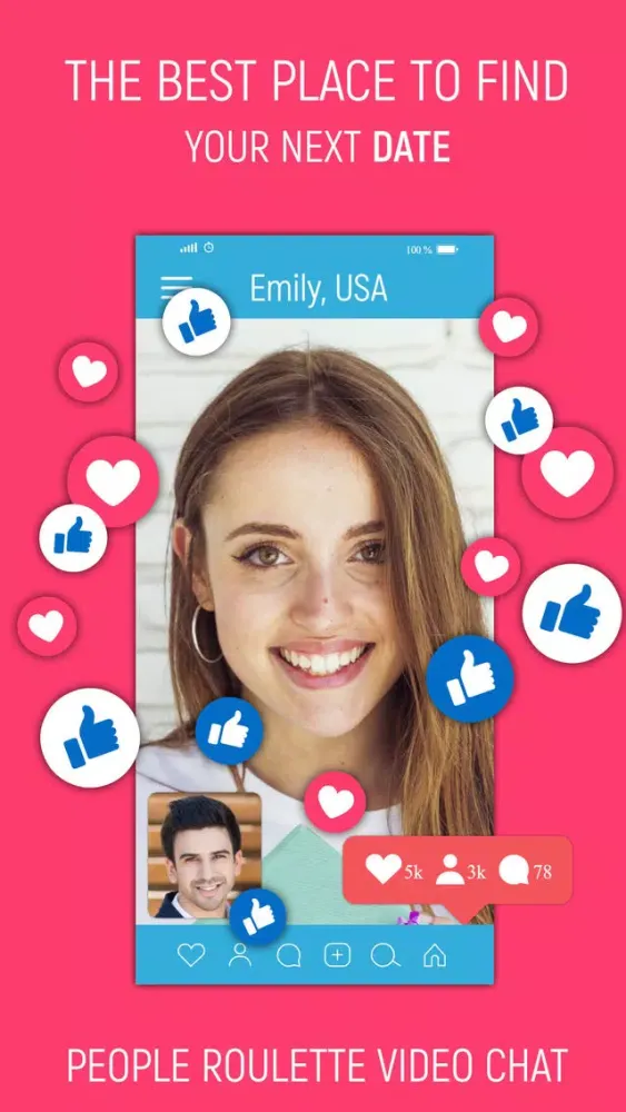 Captures d'écran de People Roulette Video Chat