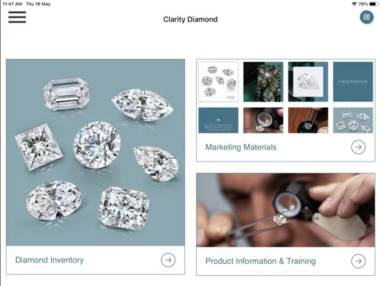 تصاویر Clarity Diamond™ iPad 