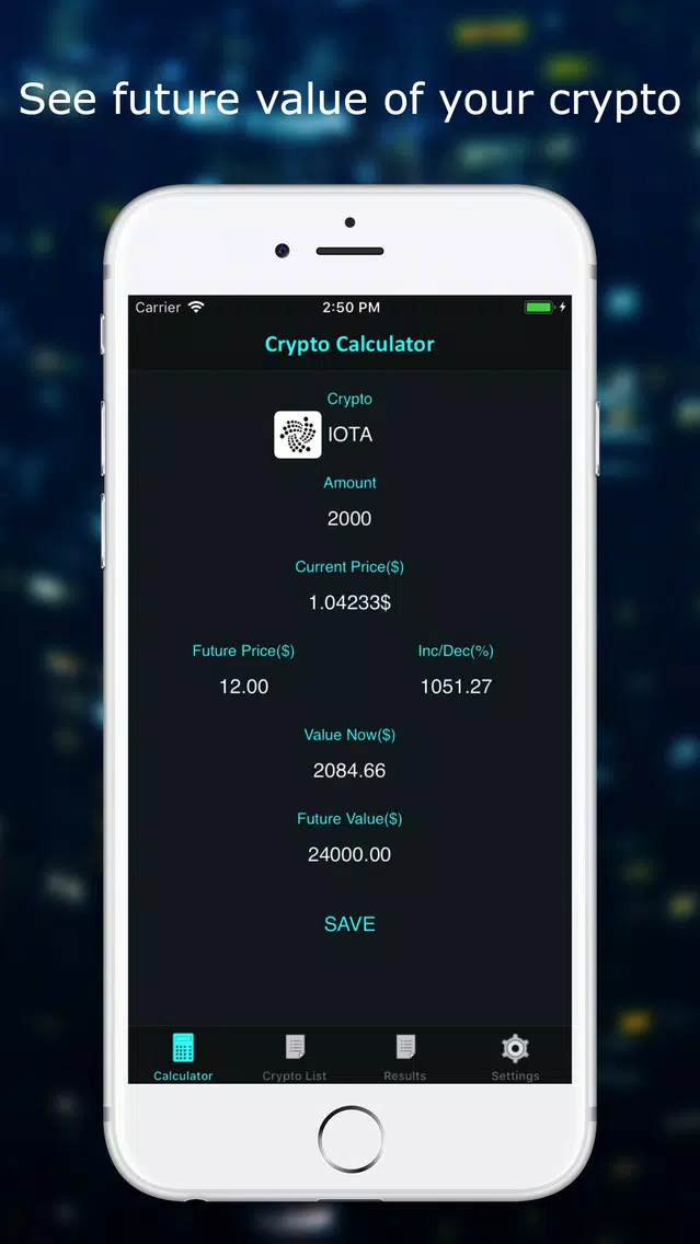 Crypto Moon Calculator スクリーンショット