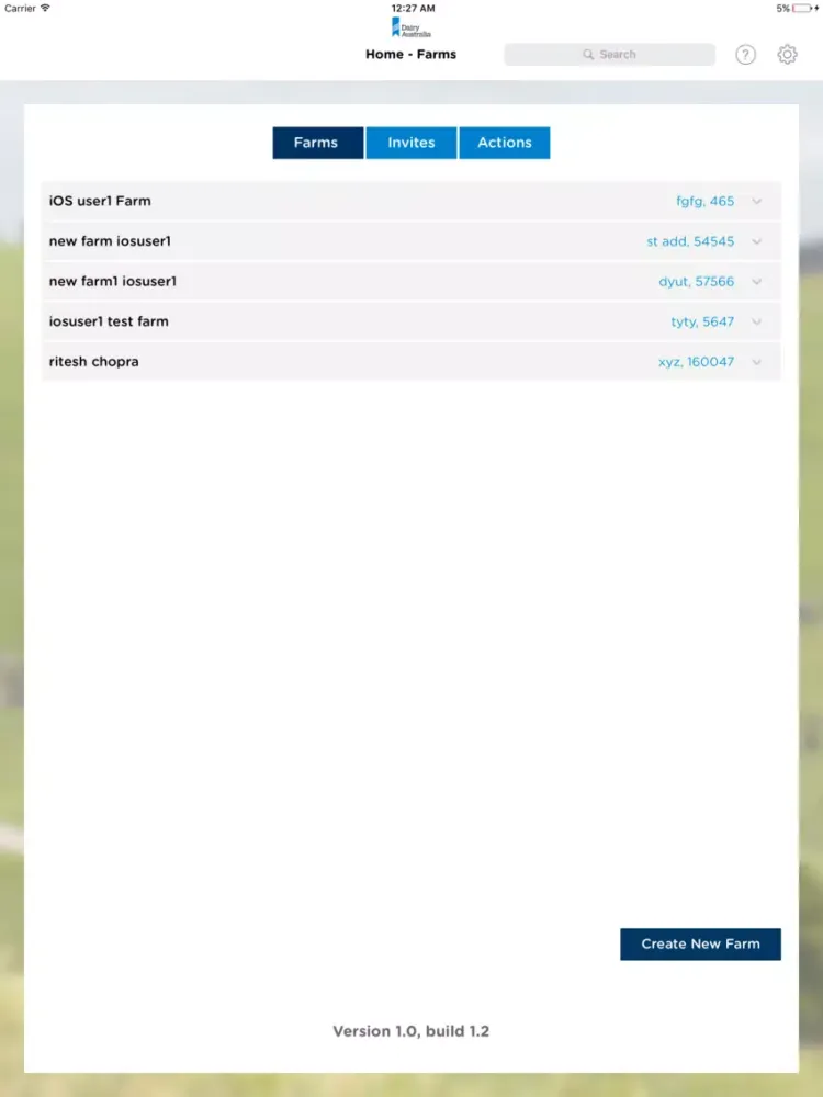 Zrzuty ekranu Dairy Hygiene iPad 