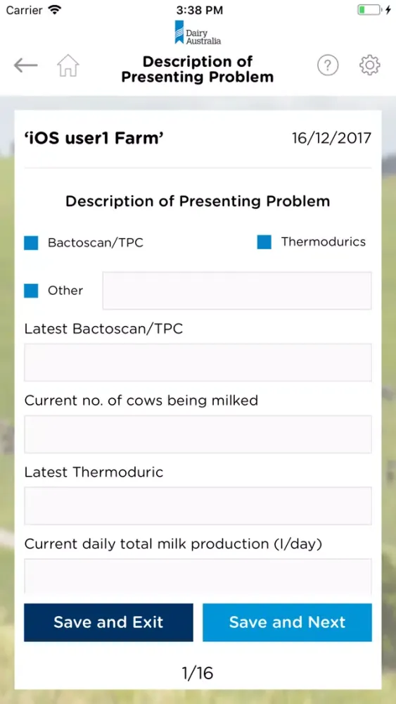 Zrzuty ekranu Dairy Hygiene