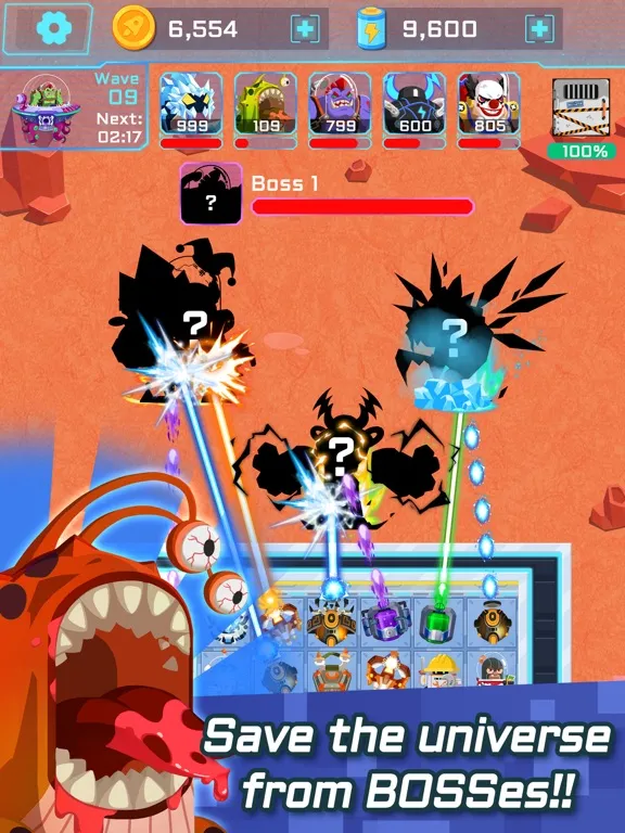 Defender of Stars iPad  スクリーンショット