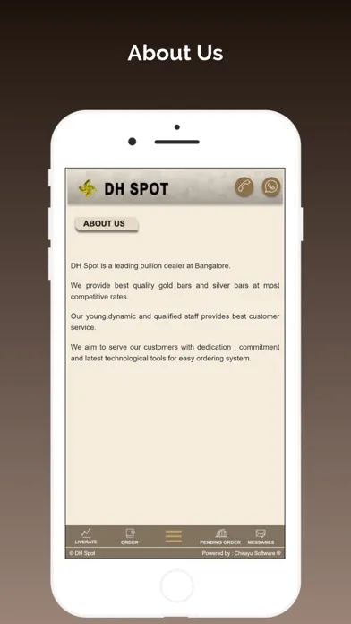 Zrzuty ekranu DH spot