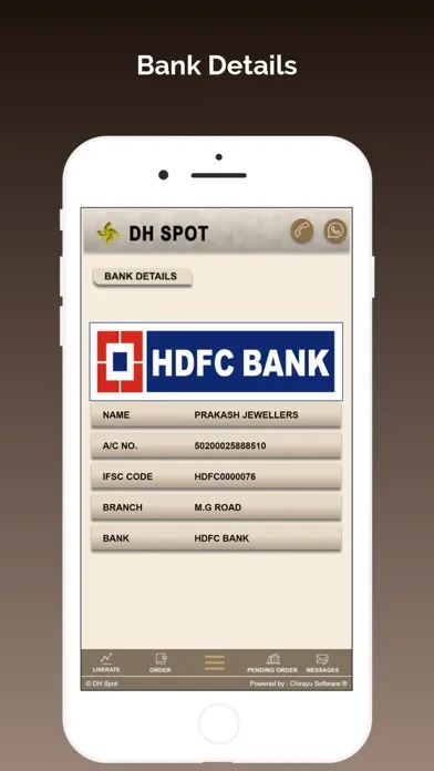 Zrzuty ekranu DH spot