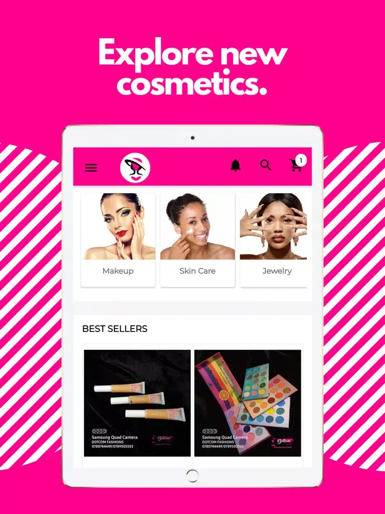 Capturas de pantalla de Dotcom Fashions iPad 
