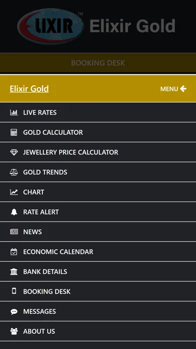 Tangkapan skrin Elixir Gold Live