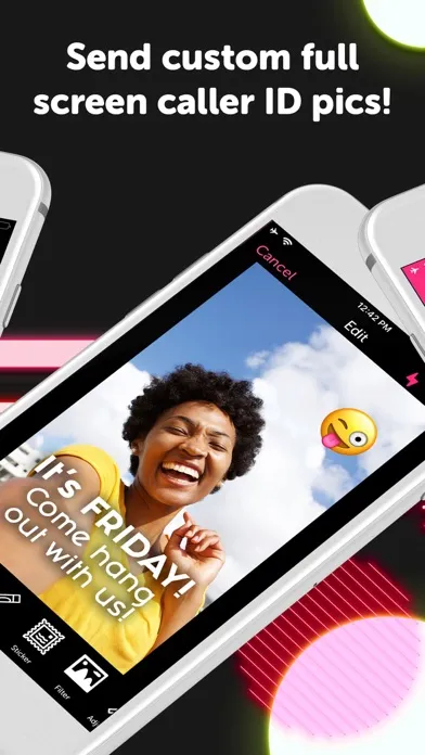 Flash: Full Screen Caller ID Screenshots