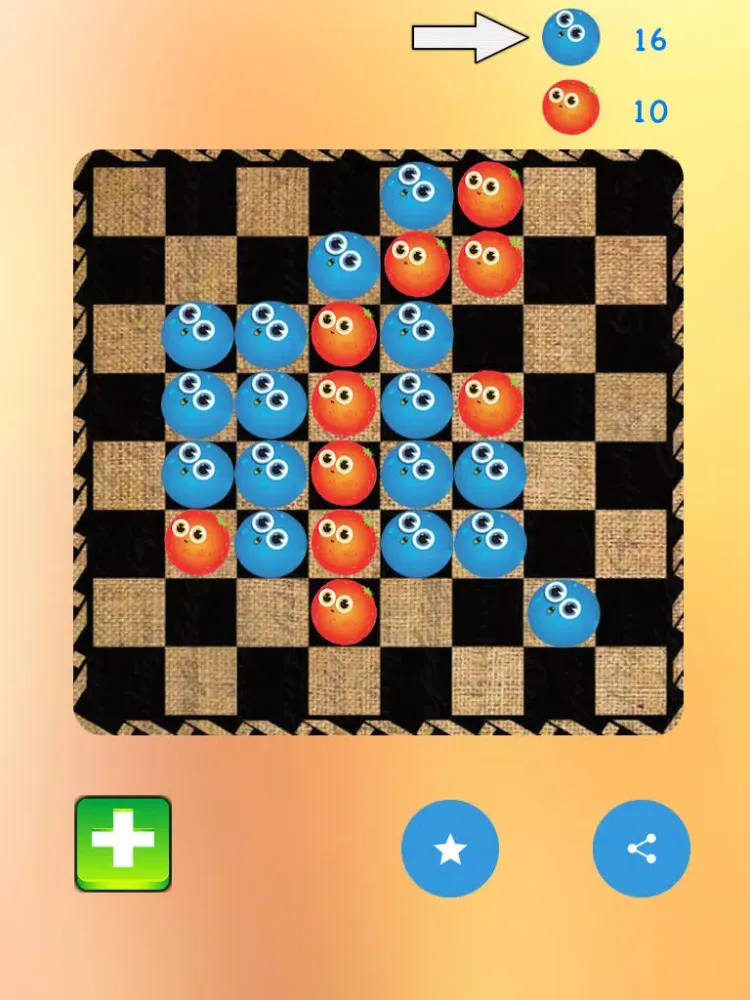 Fruity Othello-Abstract Strategy Game iPad  سکرین شاٹس
