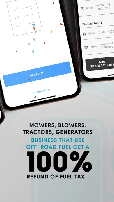FuelCred: For Fuel Tax Refunds سکرین شاٹس