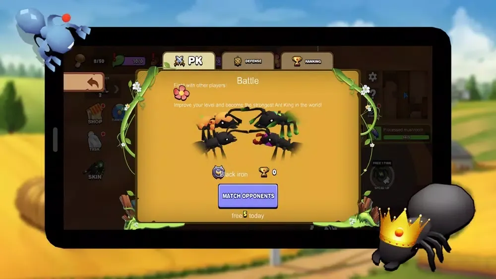 Captures d'écran de Ant Colony Kingdom-idle game