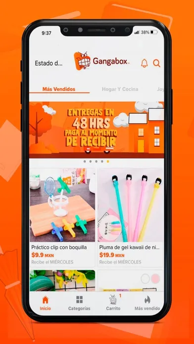 Ảnh chụp màn hình của Gangabox - Que quieres, hay