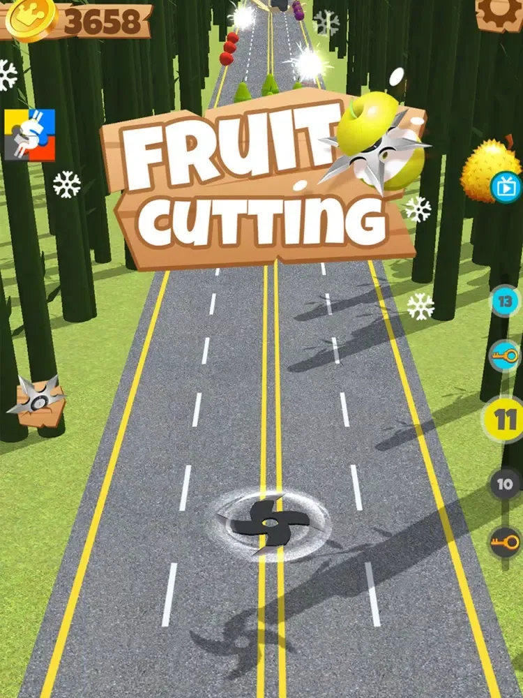 Captures d'écran de Go Fruits: 3D Cutting! iPad 