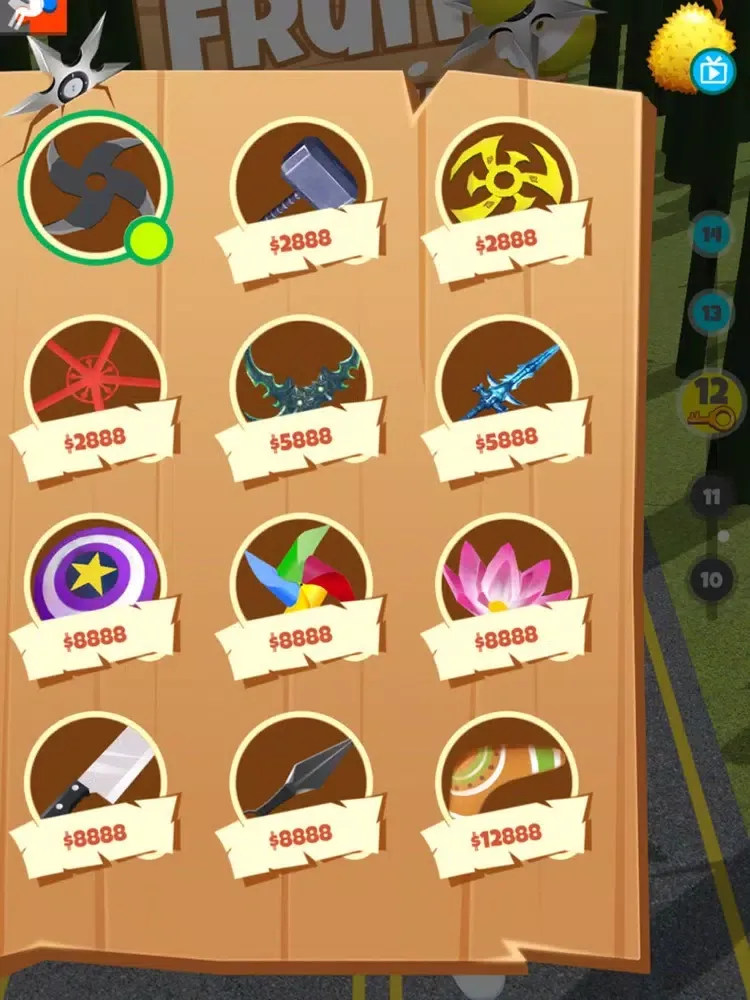 Captures d'écran de Go Fruits: 3D Cutting! iPad 