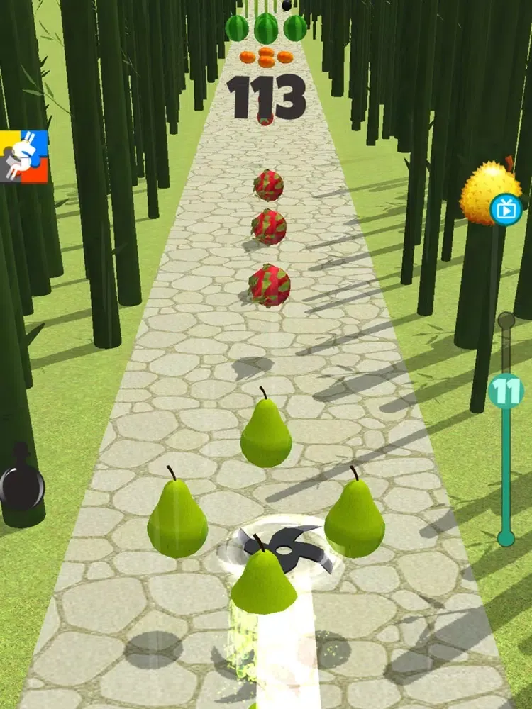 Captures d'écran de Go Fruits: 3D Cutting! iPad 