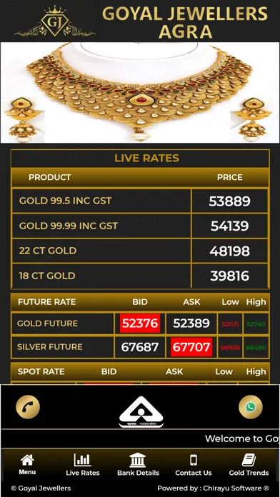 Zrzuty ekranu Goyal Jewellers Live -Agra