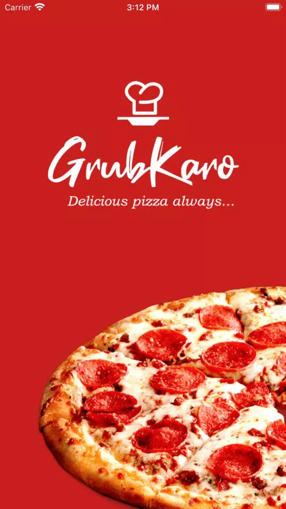ภาพหน้าจอของ Grub Karo Pizza