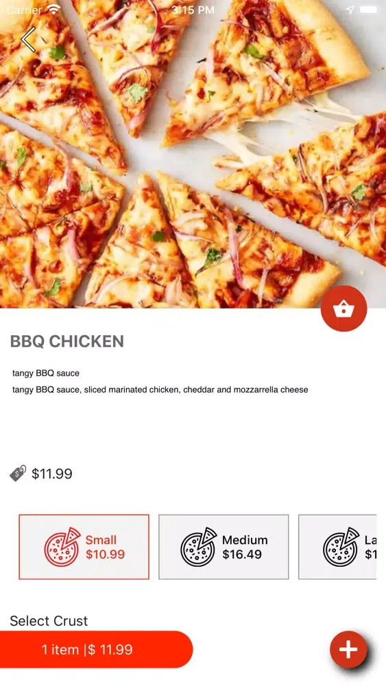 ภาพหน้าจอของ Grub Karo Pizza