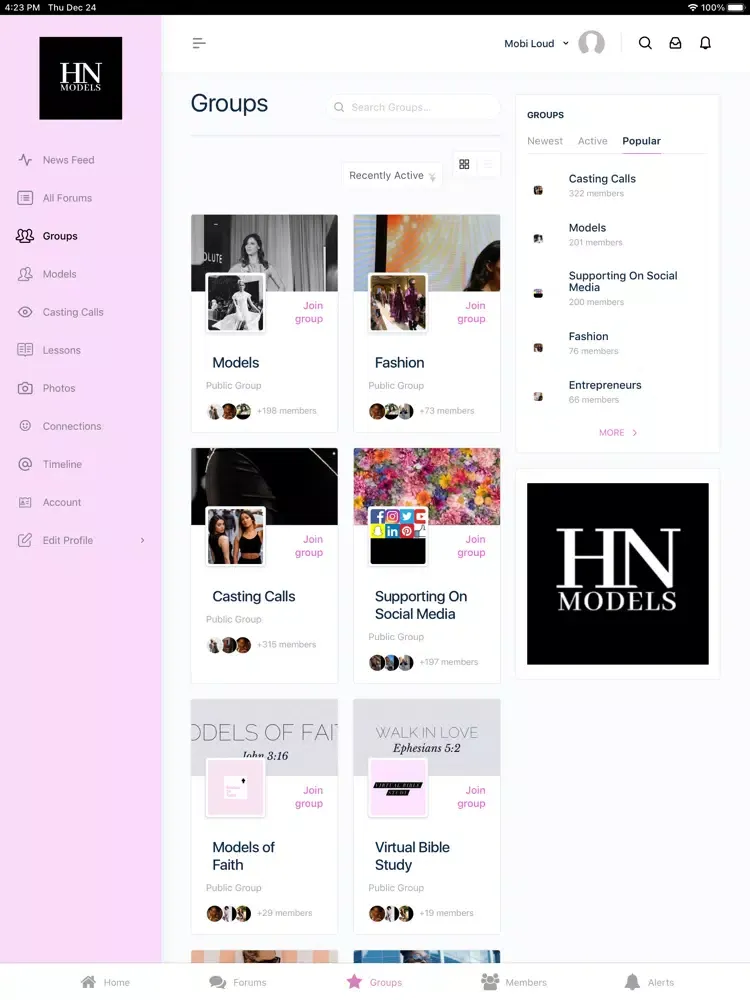تصاویر Hannah Noelle iPad 