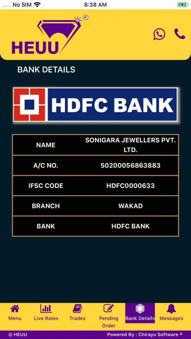 Heuu Gold سکرین شاٹس