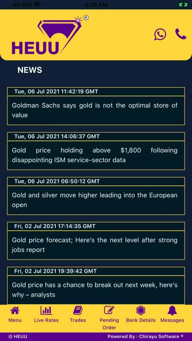 Heuu Gold سکرین شاٹس