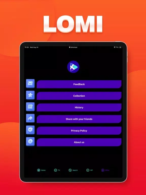 Скриншоты LOMI：Movie & TV show iPad 