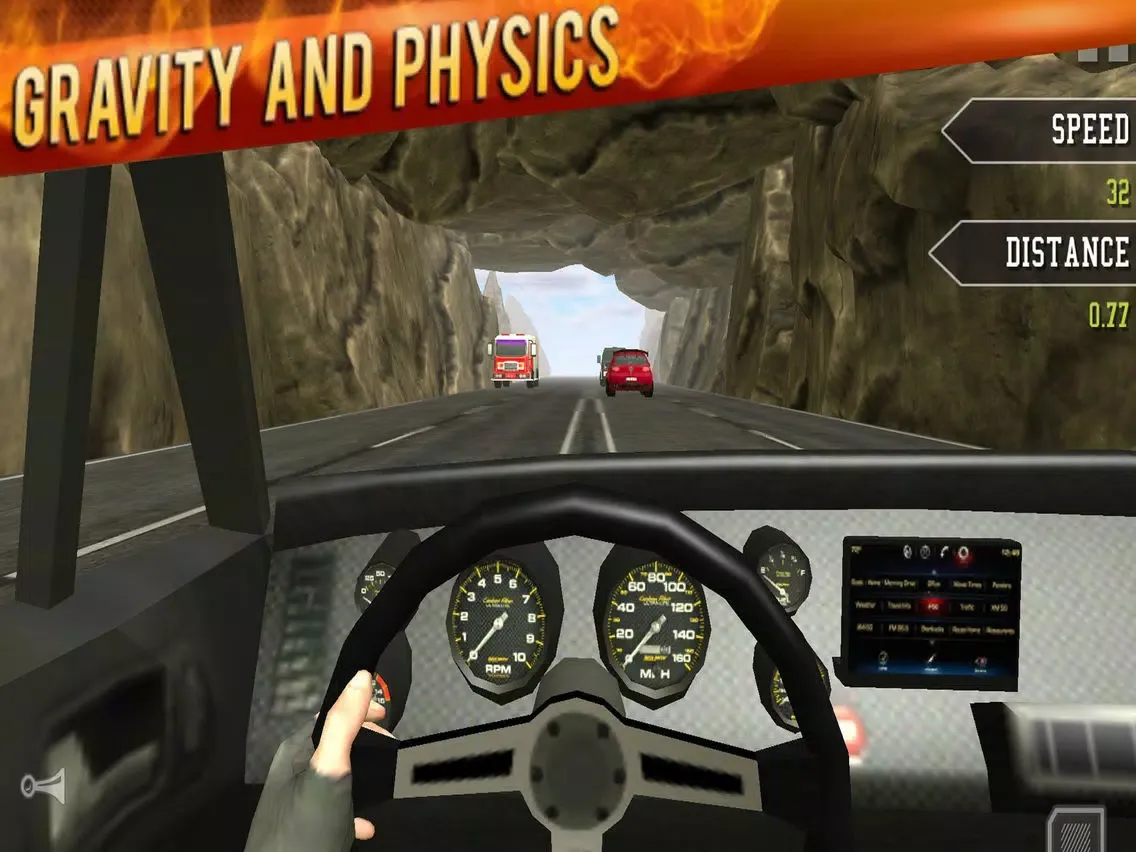 Capturas de tela do Heavy Highway Racer iPad 