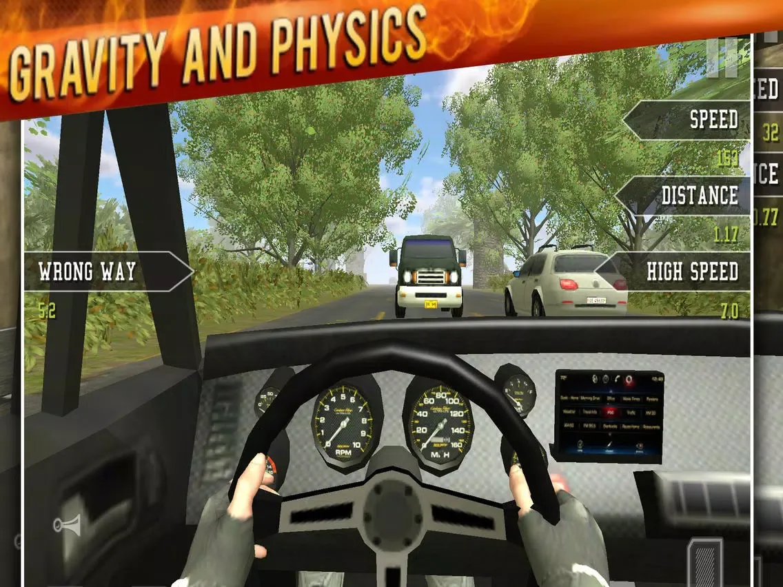 Capturas de tela do Heavy Highway Racer iPad 