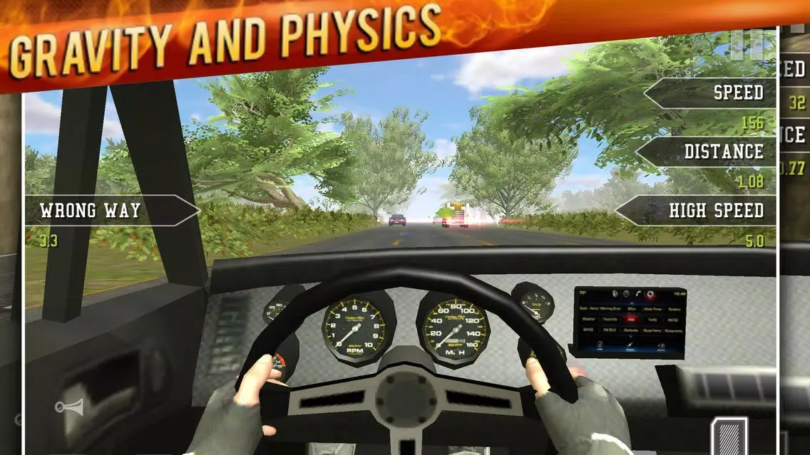 Capturas de tela do Heavy Highway Racer