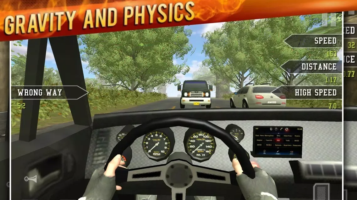 Capturas de tela do Heavy Highway Racer