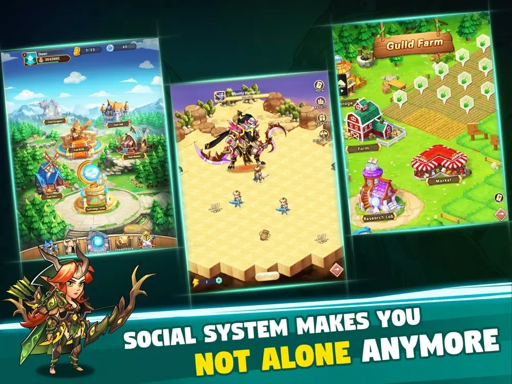 Tangkapan layar Brave Dungeon: Roguelite RPG iPad 